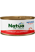Natua Natural Jelly - Tonnetto con Gamberi - Cibo umido per gatto adulto