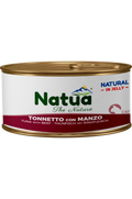 Natua Natural Jelly - Tonnetto con Manzo - Cibo umido per gatto adulto - 85 gr