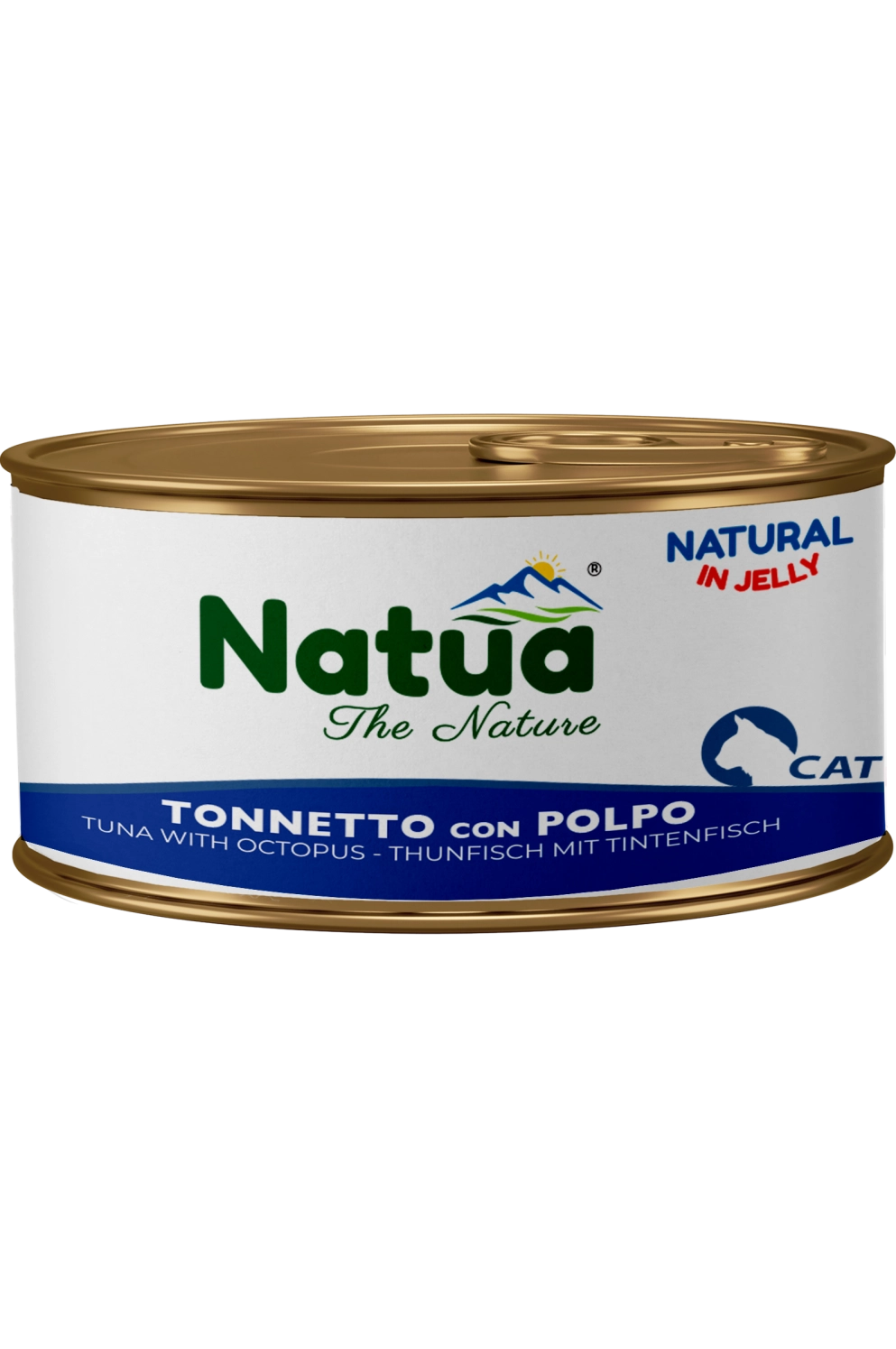 Natua Natural Jelly - Tonnetto con Polpo - Cibo umido per gatto adulto