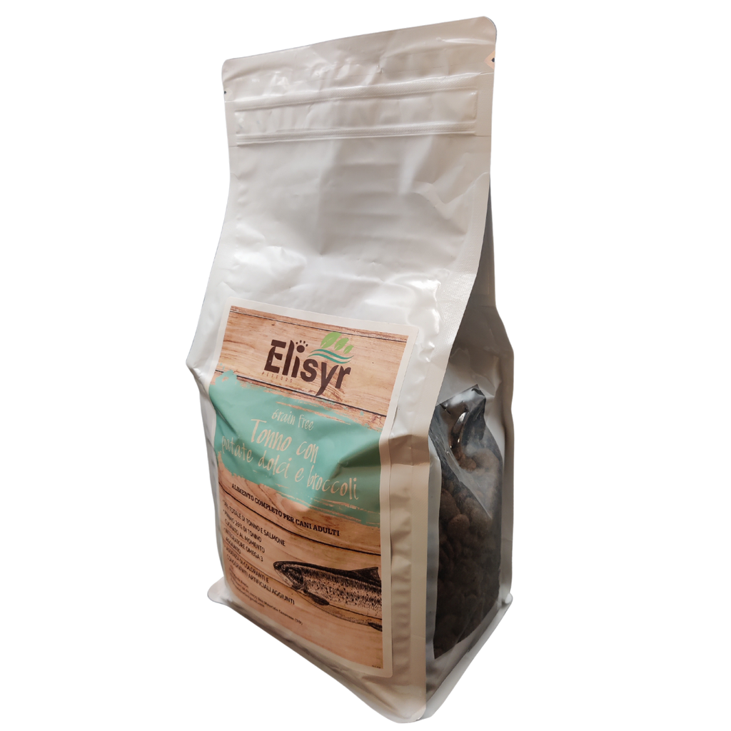 Tonno con patate dolci e broccoli - Elisyr Grain Free