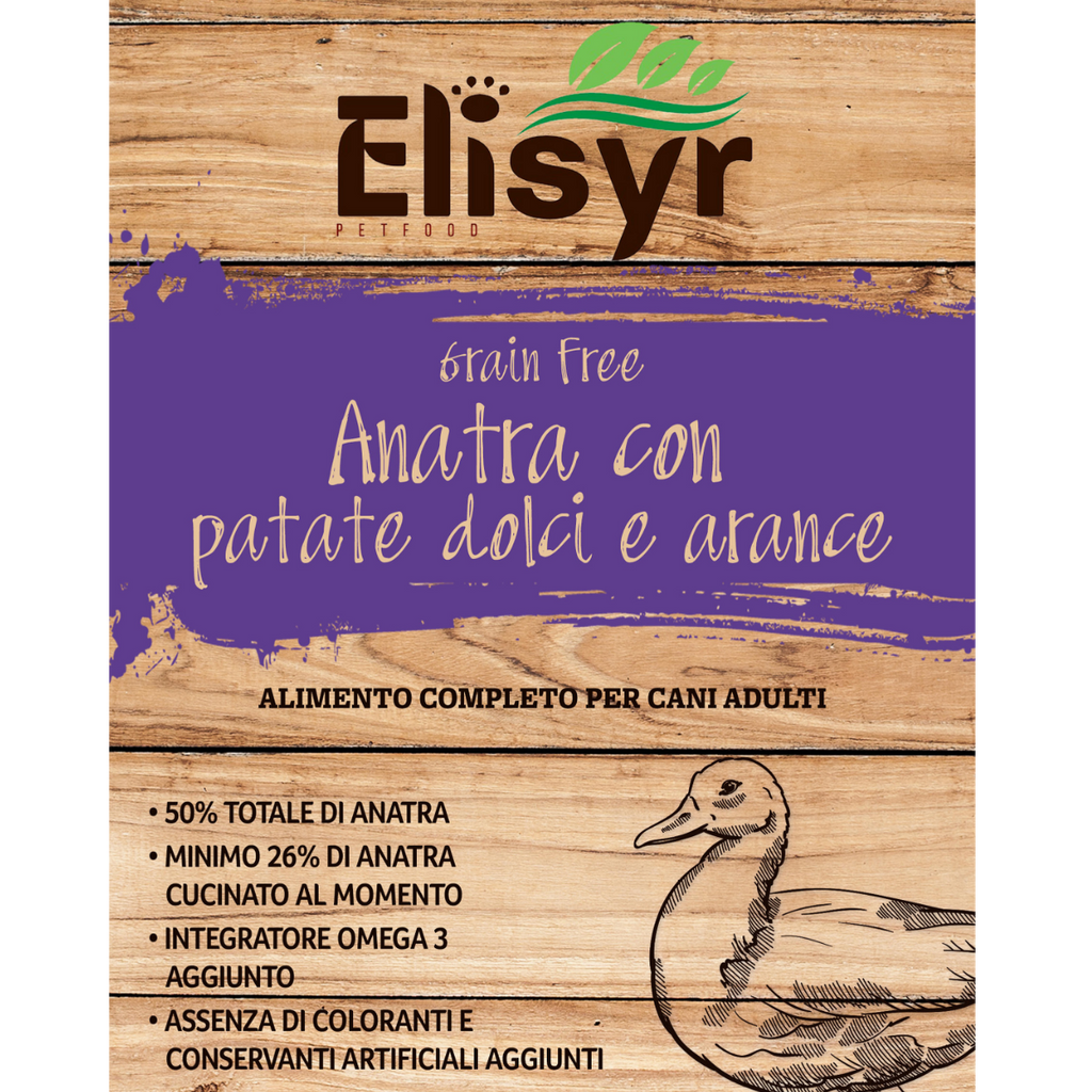 Anatra con patate dolci e arance - Elisyr Grain Free