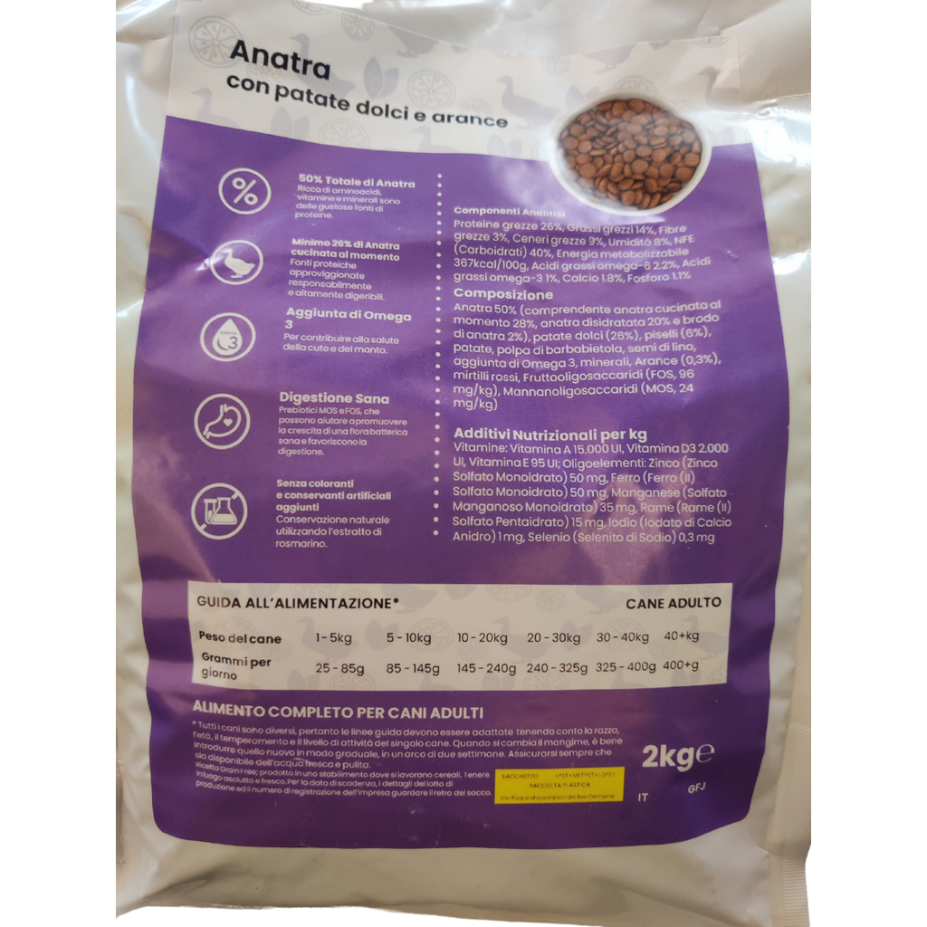 Anatra con patate dolci e arance - Elisyr Grain Free