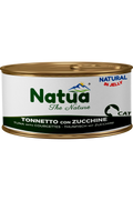 Natua Natural Jelly - Tonnetto con Zucchine - Cibo umido per gatto adulto - 85 gr