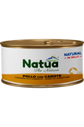 Natua Natural Jelly - Pollo con Carote - Cibo umido per gatto adulto - 85 gr