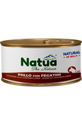 Natua Natural Jelly - Pollo con Fegatini - Cibo umido per gatto adulto - 85 gr