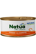 Natua Natural in Brodo - Tonno con Carote - Cibo umido per gatto adulto - 85 gr