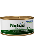 Natua Natural in Brodo - Pollo Petto e Coscia - Cibo umido per gatto adulto