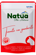 Natua Soft Jelly - Tonnetto con Gamberetti - Cibo umido per gatto adulto - 70 gr