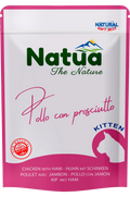 Natua Soft Jelly - Pollo con Prosciutto - Cibo umido per gatto adulto - 70 gr