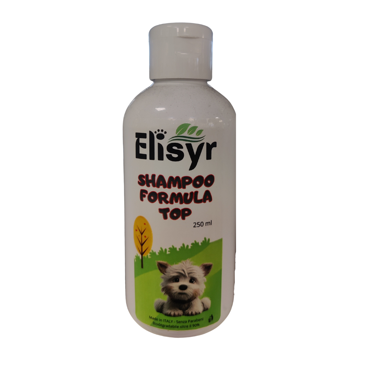 Shampoo per cani Formula Top - Made in Italy - 250 ml - Elisyr