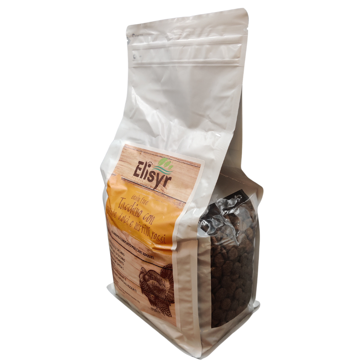 Tacchino con patate dolci e mirtilli rossi - Elisyr Grain Free