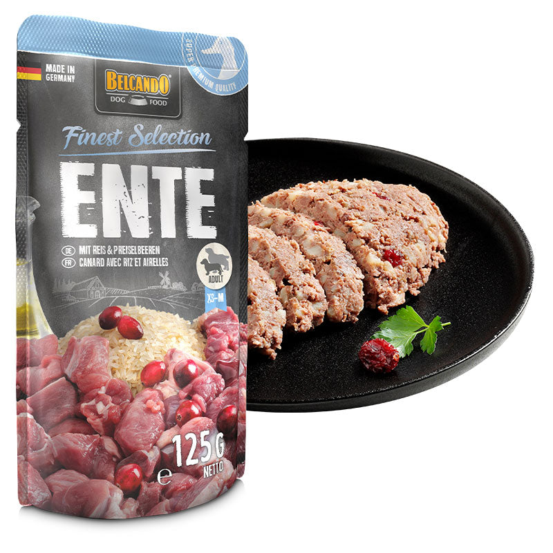 Belcando Anatra con riso e mirtilli rossi - 125 gr