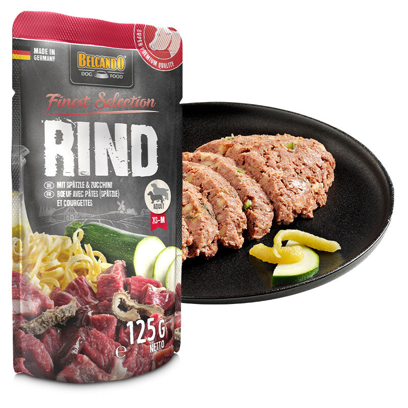 Belcando Manzo con spätzle e zucchine  - 125 gr