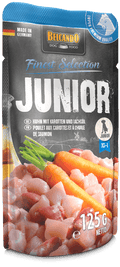 Belcando Junior Pollo con carote e olio di salmone - 125 gr