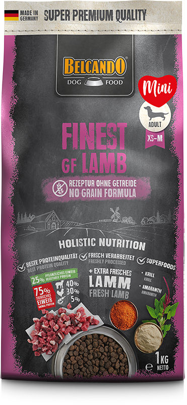 Belcando Finest GF Lamb Agnello fresco