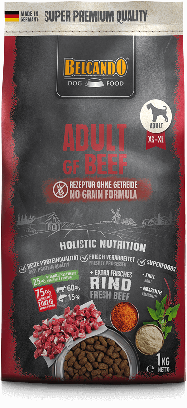 Belcando Adult GF Beef Manzo fresco