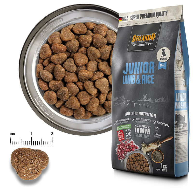 Belcando Junior Lamb & Rice Agnello fresco