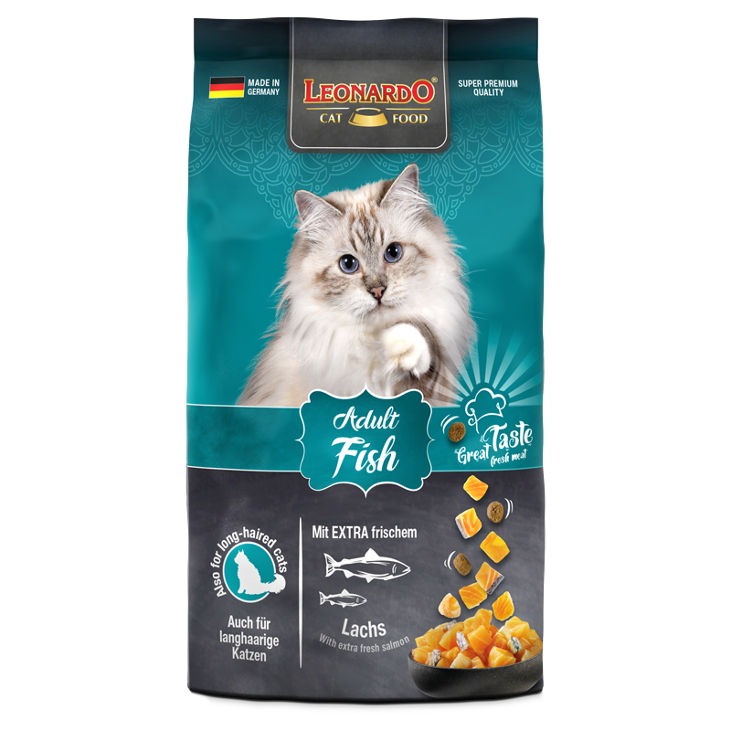LEONARDO Adult Fish Salmone fresco