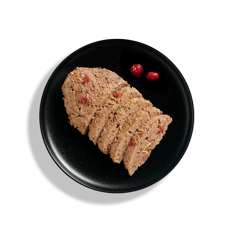 LEONARDO Agnello + cranberries Ricco di agnello genuino Con il superfood mirtillo rosso - 85 gr