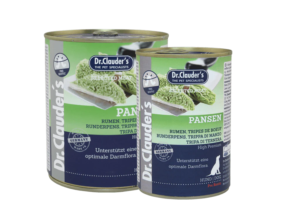 Dr. Clauder's Selected Meat - Trippa di Manzo - Cibo umido per cani adulti