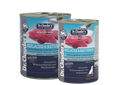 Dr. Clauder's Selected Meat - Merluzzo Carbonaro e Riso Integrale - Cibo umido per cani adulti