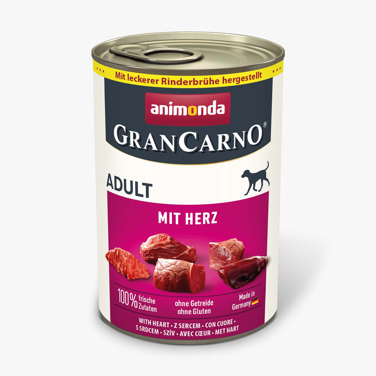 Animonda GranCarno con Cuore - Cibo umido per cani adulti - Grain Free
