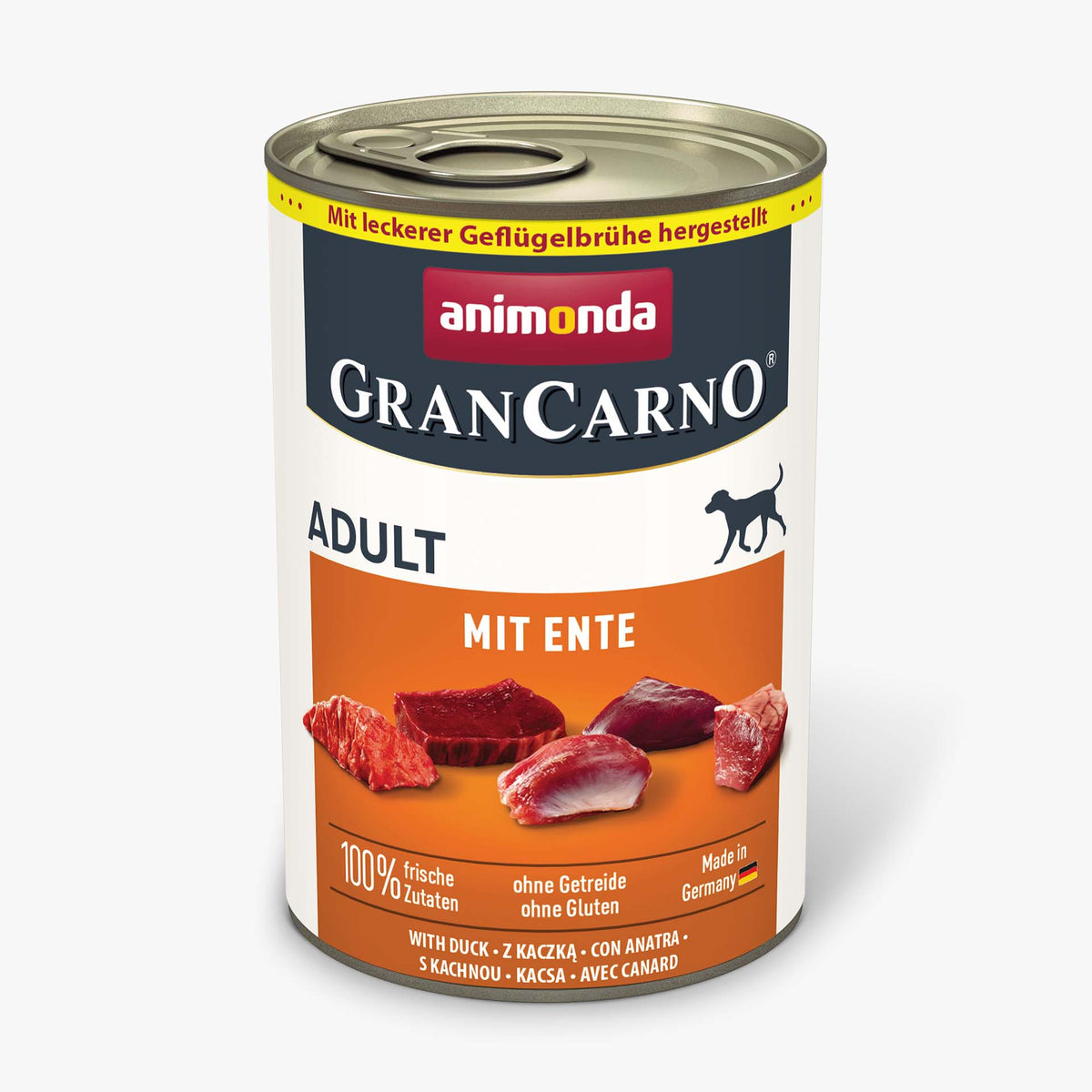 Animonda GranCarno - Anatra - Cibo umido per cani adulti - Grain Free