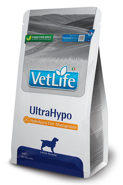 Farmina Vet Life - Ultrahypo Canine - Crocchette Cane per riduzione intolleranze