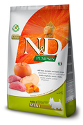 Farmina N&D Pumpkin Canine - Zucca, cinghiale e mela - Crocchette Cane Adulto - Taglia Piccola