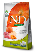 Farmina N&D Pumpkin Canine - Zucca, cinghiale e mela - Crocchette Cane Adulto - Taglia Media Grande