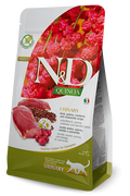 Farmina N&D - Urinary - Anatra, quinoa, mirtillo rosso e camomilla - Crocchette per gatti adulti