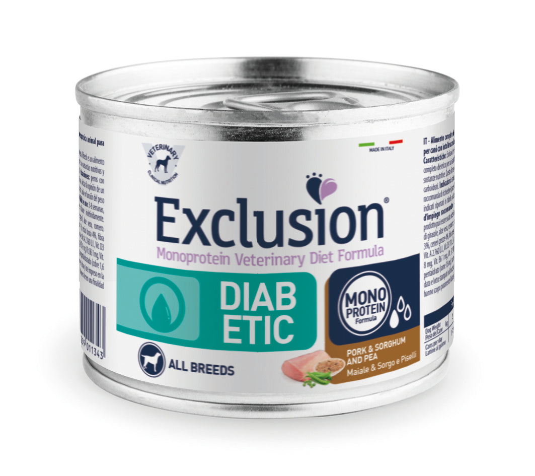 Diabetico Maiale e Sorgo e Piselli Tutte Le Razze
