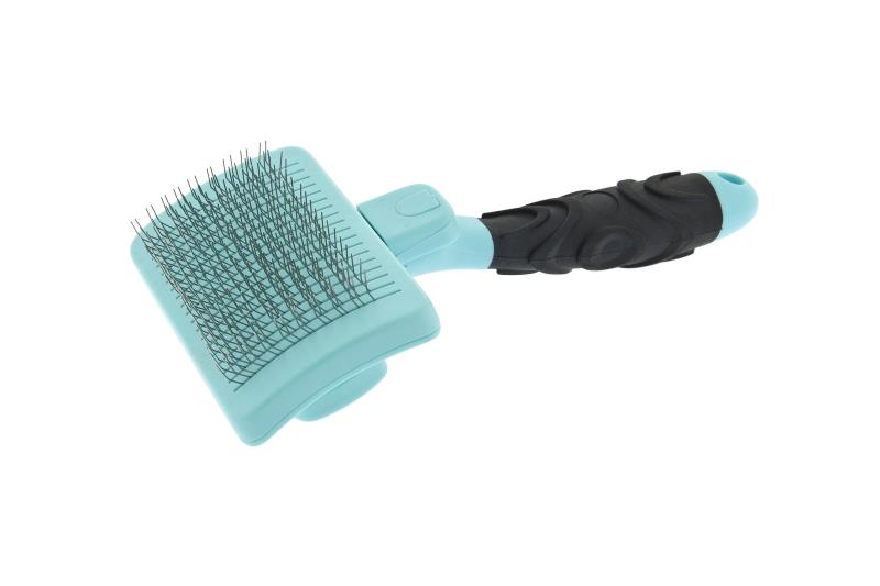 Ferribiella Brush Professional - Spazzola cani e gatti - Autopulente Eco Large