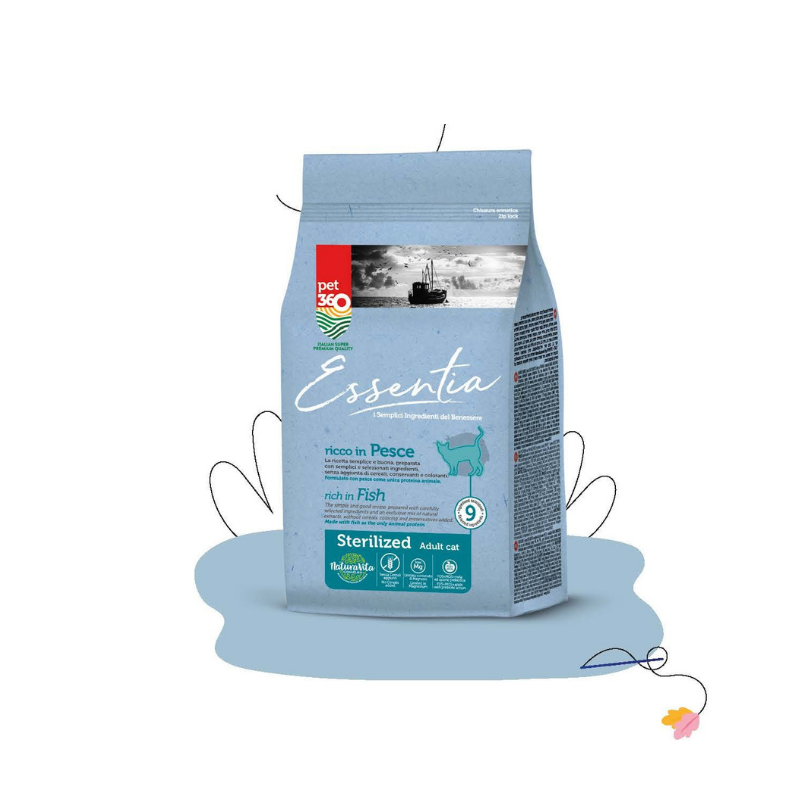 Pet 360 - Sterilized Adult cat - Ricco in Pesce