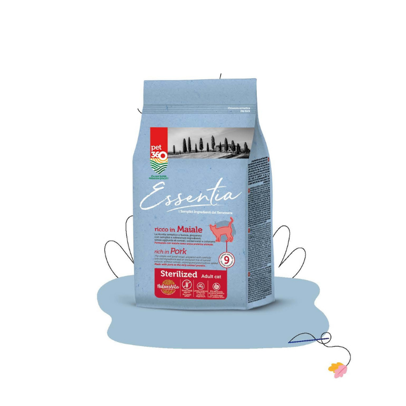 Pet 360 - Sterilized Adult cat - Ricco in Maiale