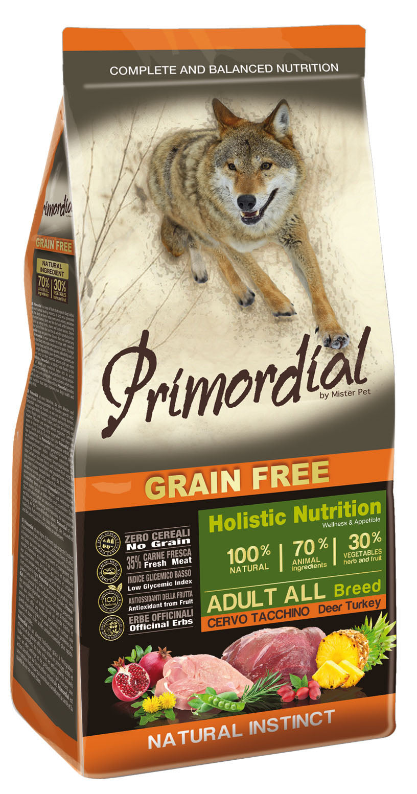 Primordial Dog Adult Cervo e Tacchino
