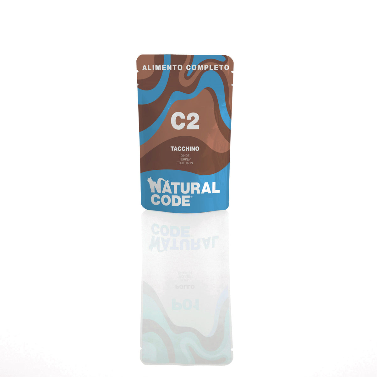 Natural Code - Umido Gatto - Tacchino C2 - Busta 70g