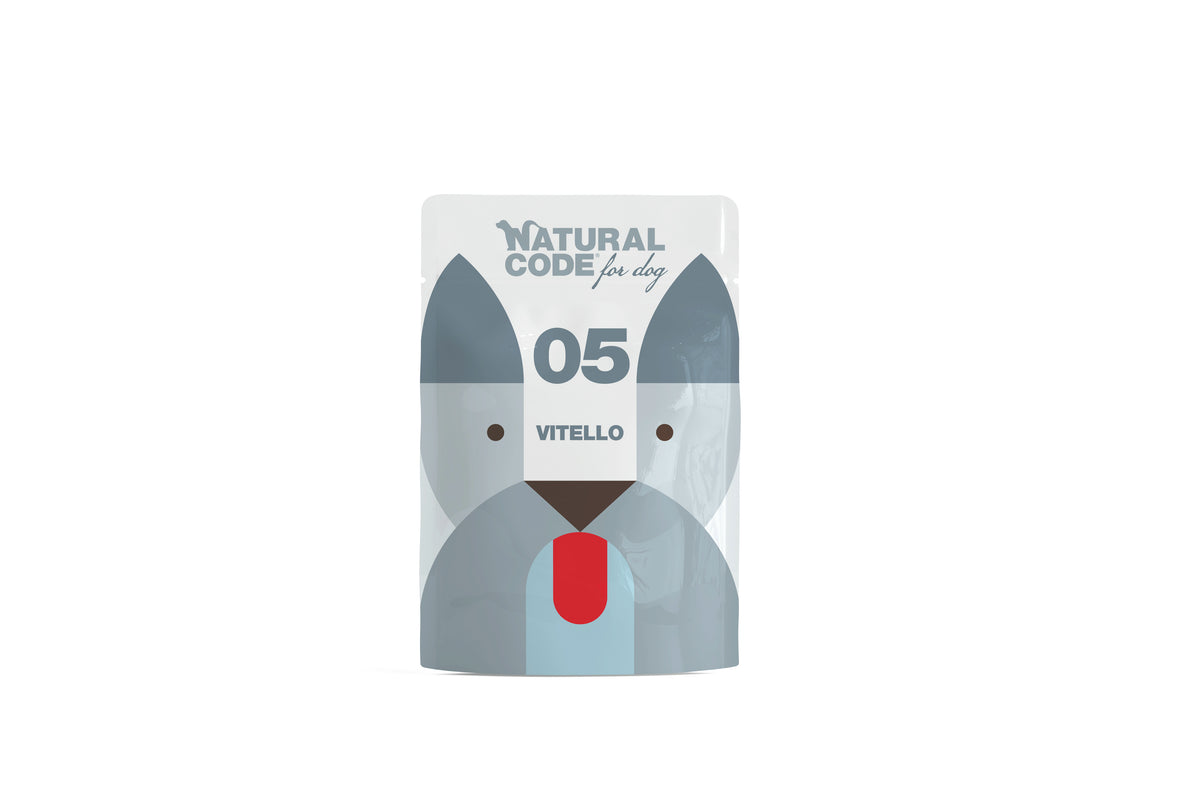 Natural Code - Umido Cane - Vitello 05 - Busta 100g