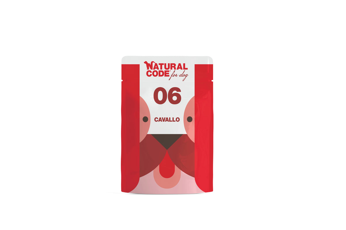 Natural Code - Umido Cane - Cavallo 06 - Busta 300g