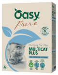 Oasy Pure Multicat Plus - Lettiera agglomerante per case con più gatti