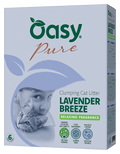 Oasy Pure Lavander Breeze - Lettiera agglomerante per gatti - fragranza lavanda