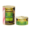 Wusto Daily Premium Cane - Filetti in Ragù Monoproteico Pesce Bianco