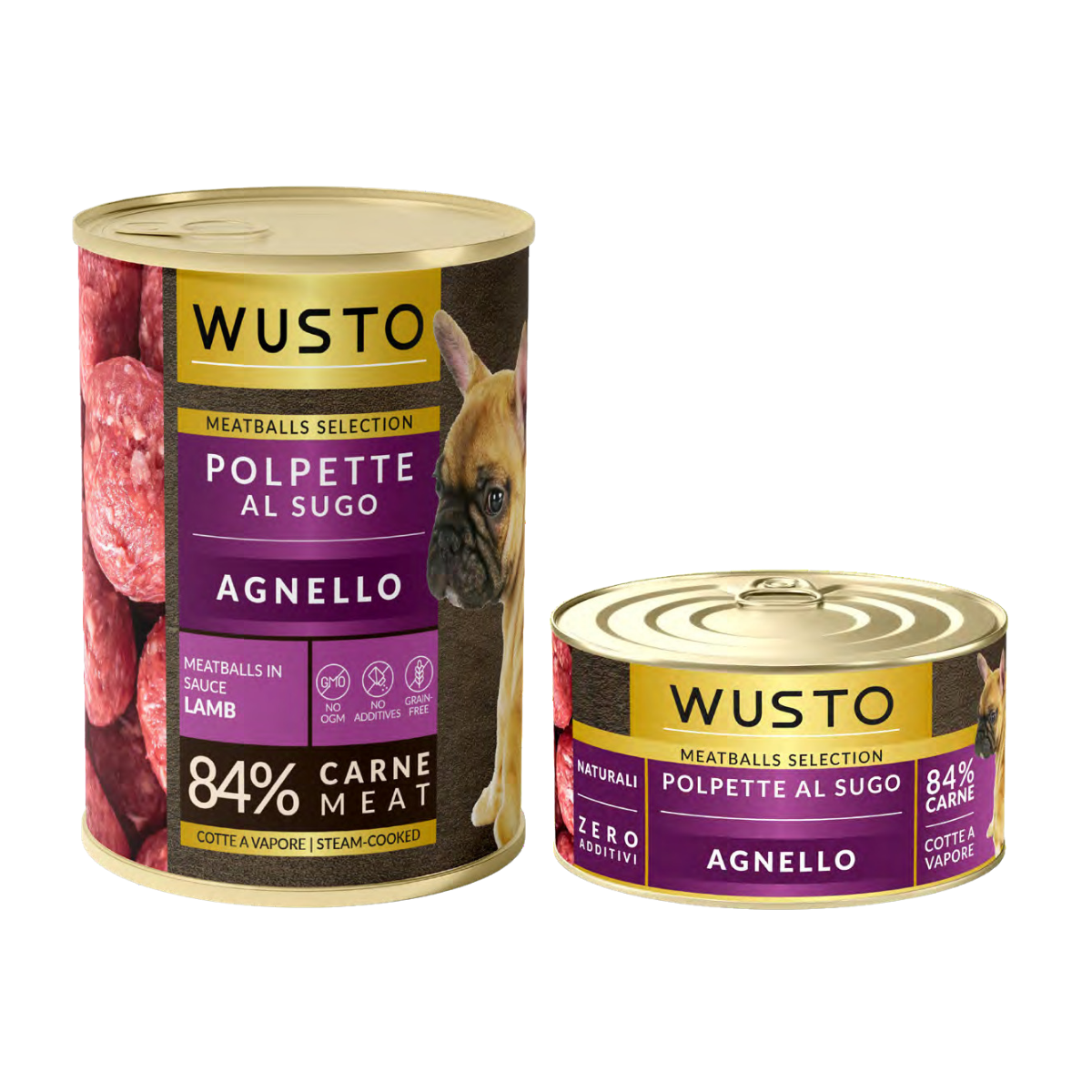 Wusto Daily Premium Cane - Polpette al sugo Agnello