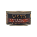 Pollo e Fegatini - Filettini in brodo natural - Cotti al vapore - 91% Carne - 85 g