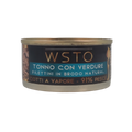 Tonno con verdure - Filettini in brodo natural - Cotti al vapore - 91% Pesce - 85 g