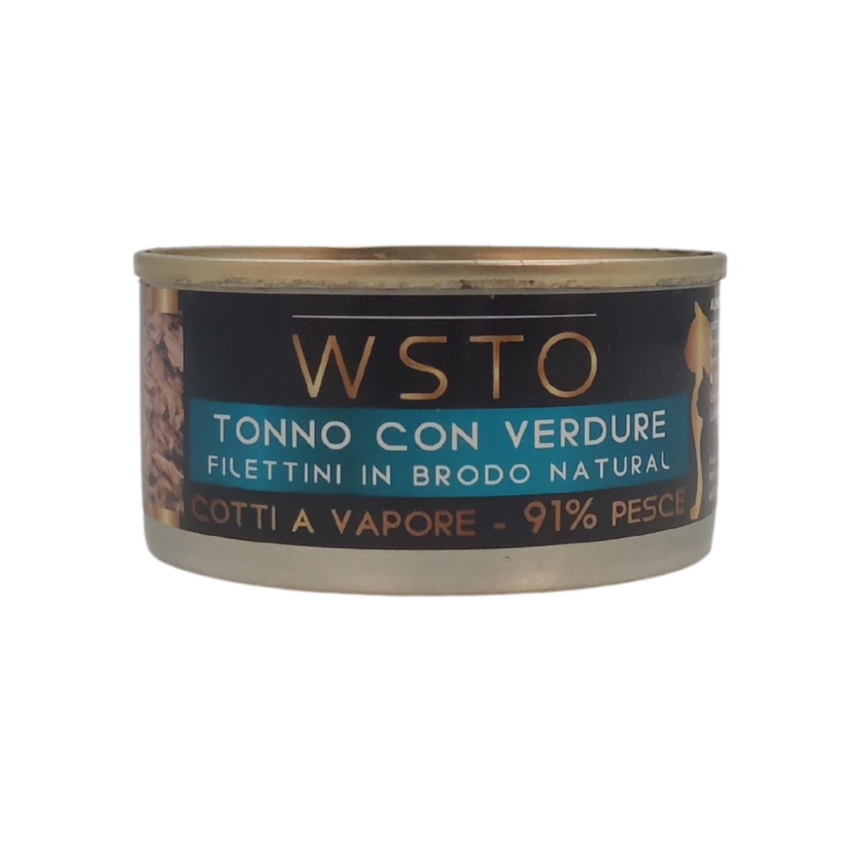 Tonno con verdure - Filettini in brodo natural - Cotti al vapore - 91% Pesce - 85 g
