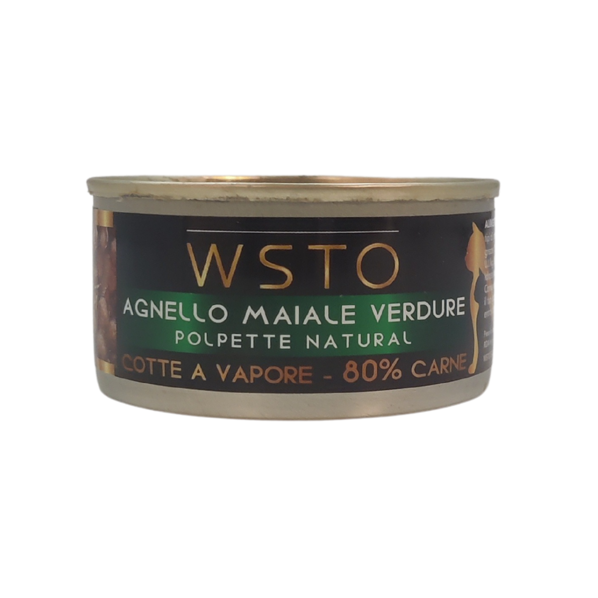 Agnello, Maiale e Verdure - Polpette natural - Cotti al vapore - 80% Carne - 85 g