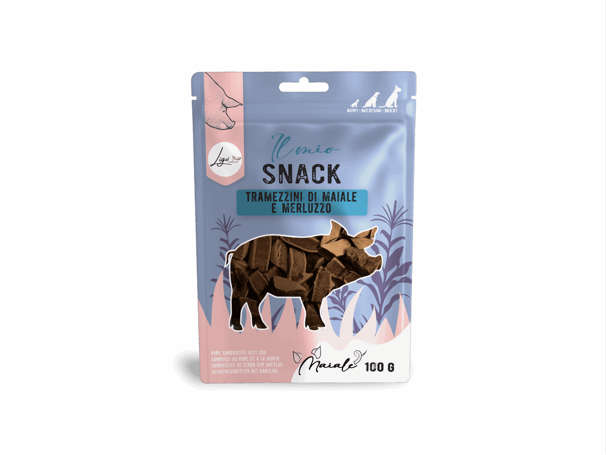 Ligo Nature - Snack Soft Tramezzini di Maiale - 100gr