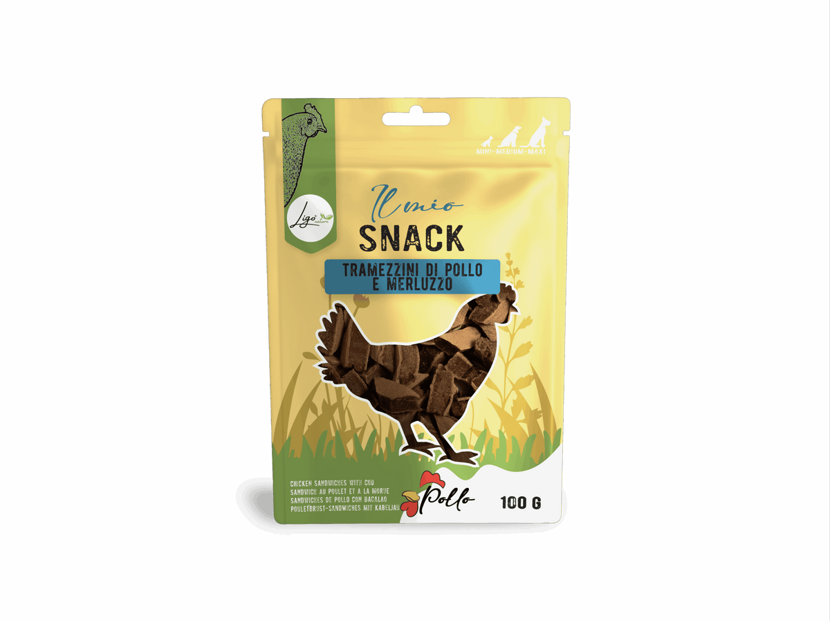 Ligo Nature - Snack Soft Tramezzini di Pollo - 100gr