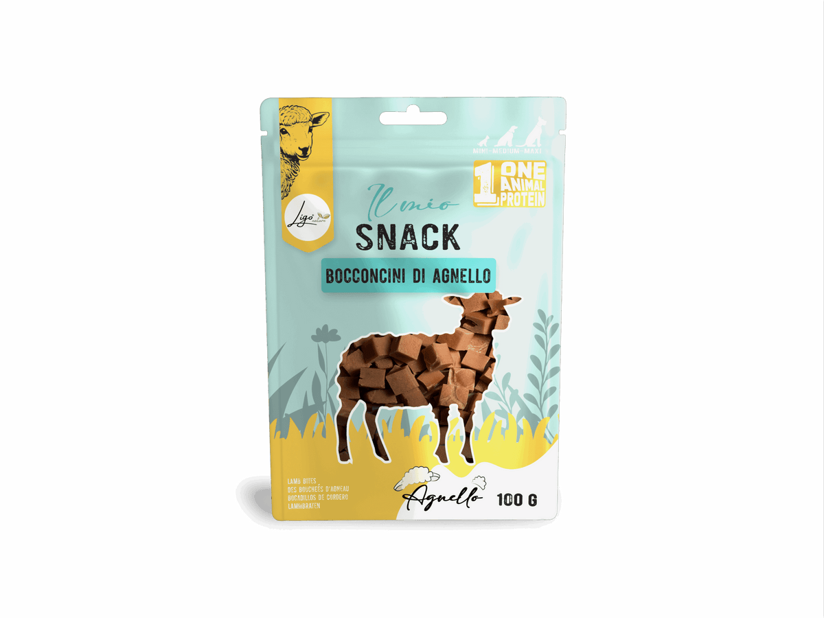 Ligo Nature - Snack Soft Bocconcini di Agnello - 100gr